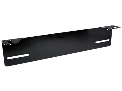 Number plate mount (Black)