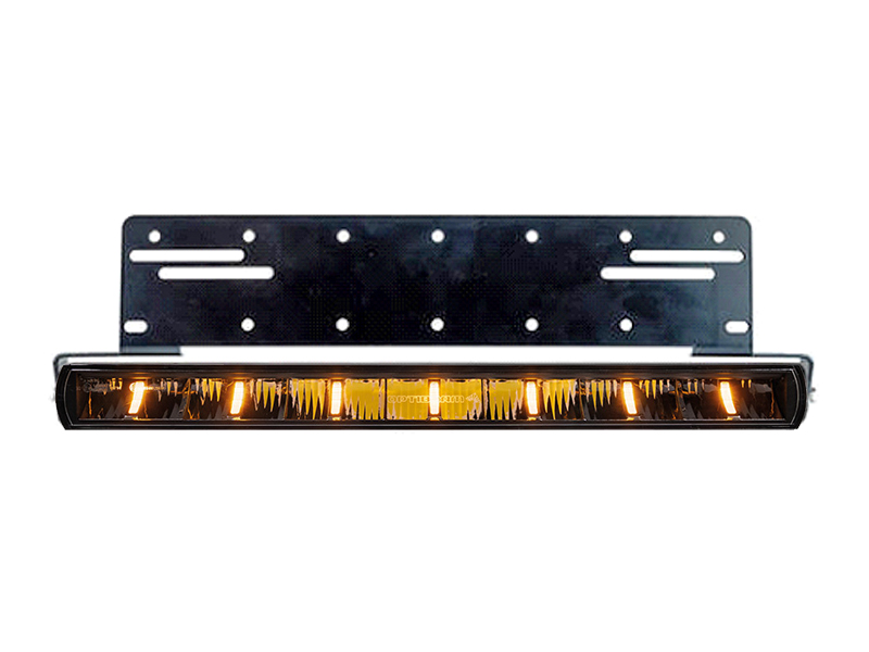 Number plate mount for the Optibeam Super Captain One 600