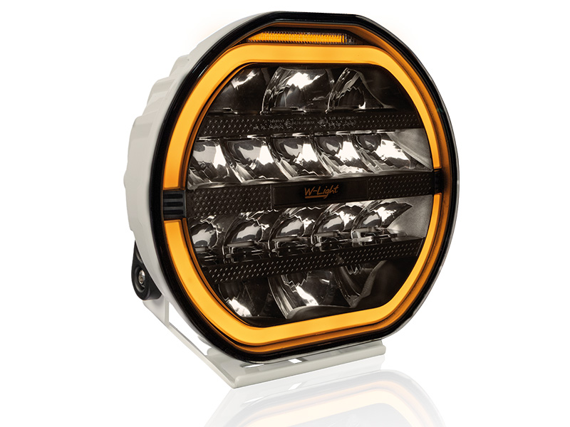 W-Light Fury 9″ White