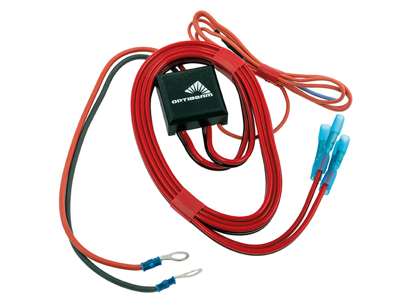 Connection kit without connectors for two lights