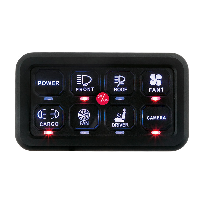 Optibeam control panel 8