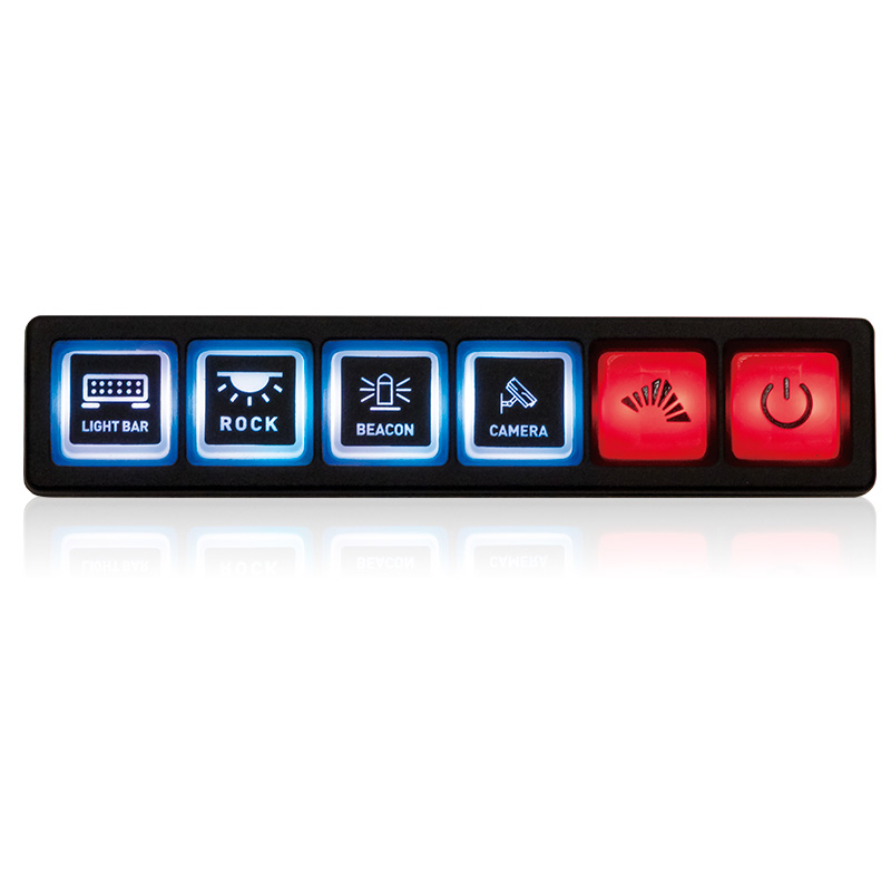Optibeam control panel 6