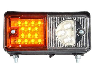 LED position and indicator light left
