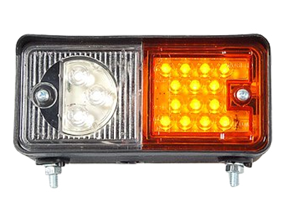 LED position and indicator light right