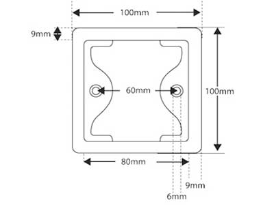 LED reversing light (1614-80WME)