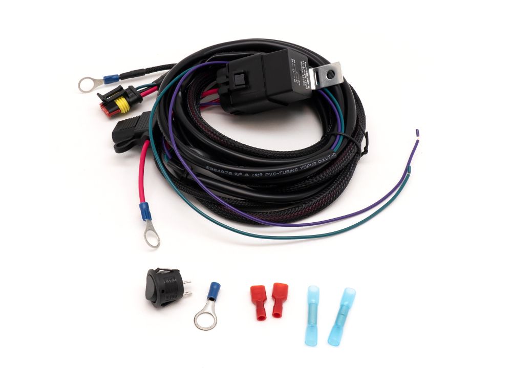 Lazer wiring harness for one light DRL