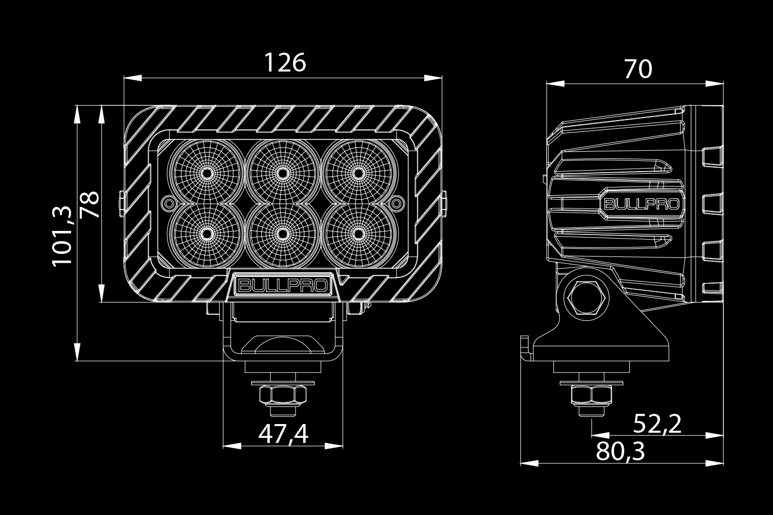 OCEAN VISION 60W (Wide beam)