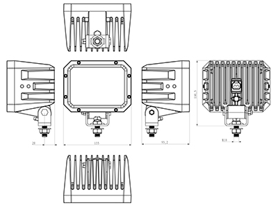 OCEAN VISION 120W SEARCH LIGHT 20°