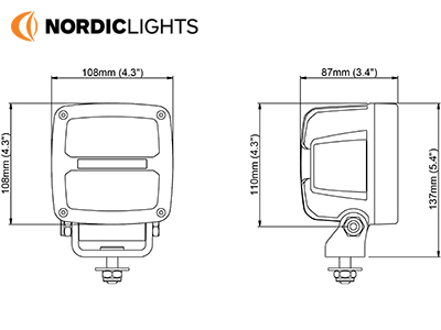 NORDIC LIGHTS 50W (Wide beam) (4087)