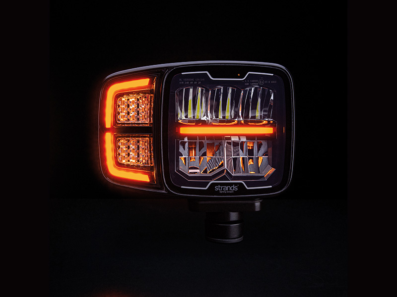 Strands Snow Plow Lamp (left)