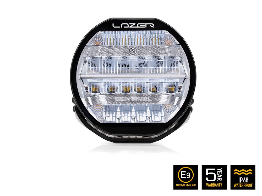 Lazer Sentinel 9″ Chrome