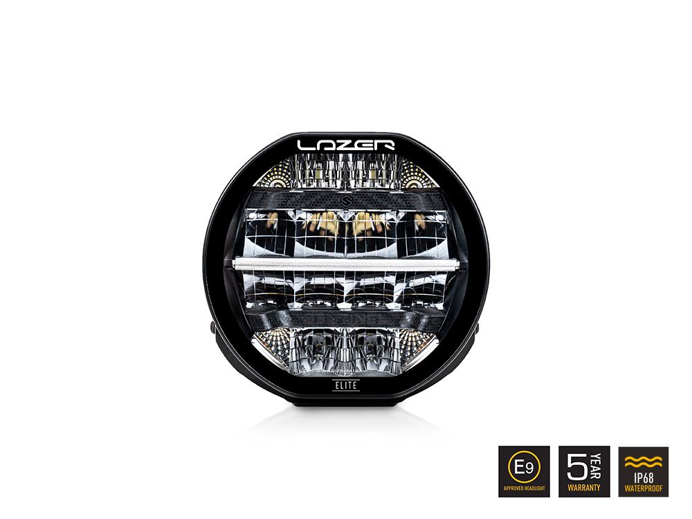 Lazer Sentinel 7″ Elite Black DRL
