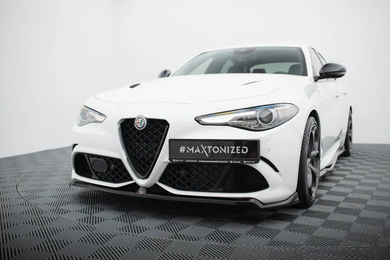 Esisplitter — Alfa Romeo Giulia Quadrifoglio