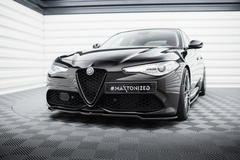 Передний сплиттер V.1 — Alfa Romeo Giulia Veloce