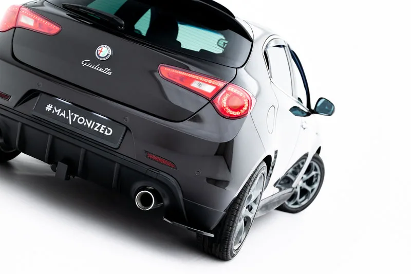 Rear side splitters — Alfa Romeo Giulietta Zender