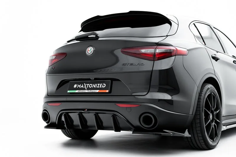 Задний диффузор — Alfa Romeo Stelvio Mk1 (2016–2022)