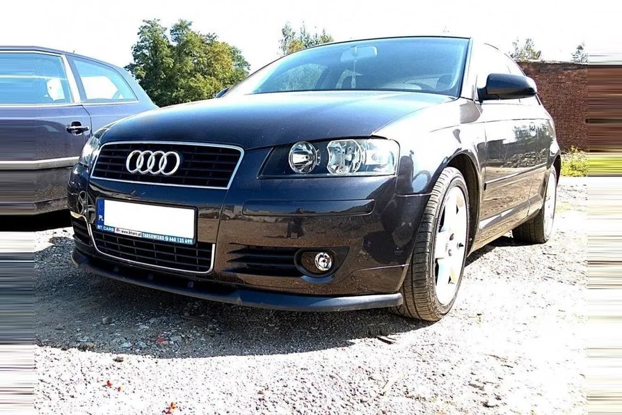 Esisplitter — Audi A3 8P 2003-2005 (2003–2008)