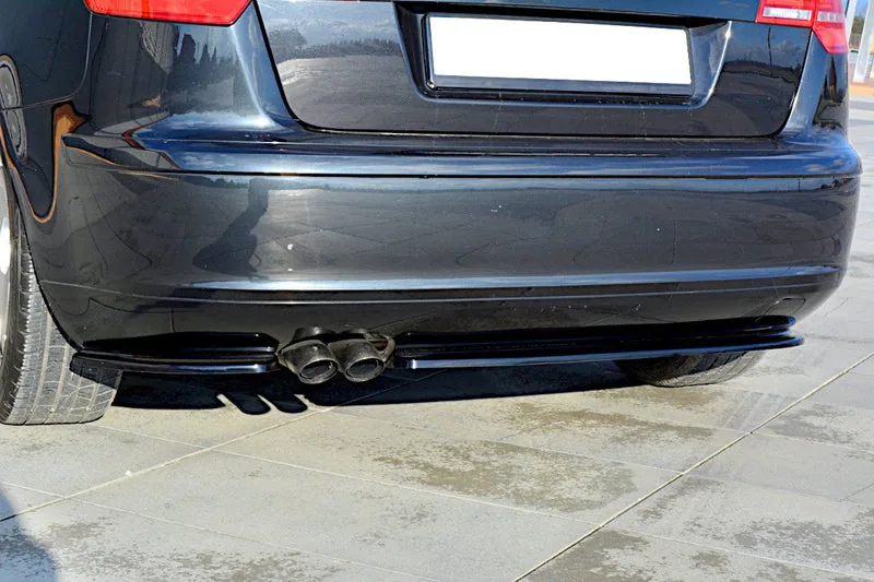 Rear side splitters — Audi A3 Sportback 8P / 8P Facelift (2003–2013)