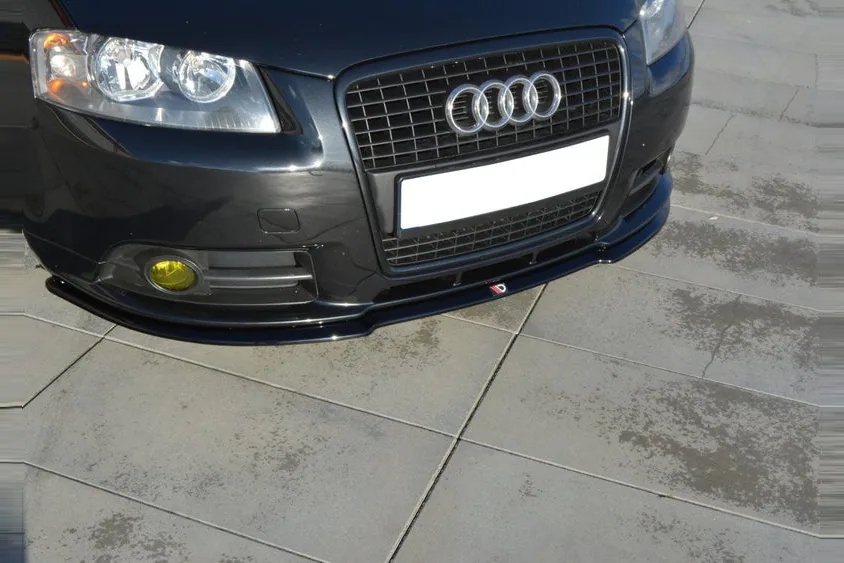 Esisplitter — Audi A3 8P S-Line (2003–2008)