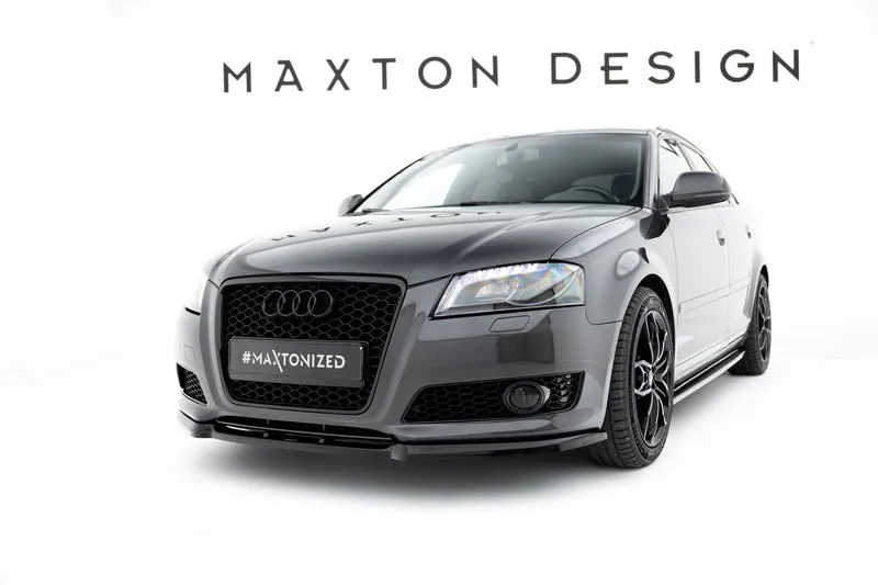 Передний сплиттер — Audi A3 8P Facelift (2008–2013)