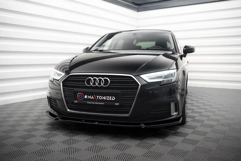 Esisplitter V.1 — Audi A3 Sportback 8V Facelift (2016–2020)