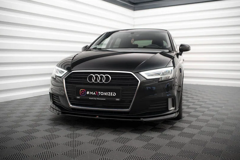 Esisplitter V.2 — Audi A3 Sportback 8V Facelift (2016–2020)