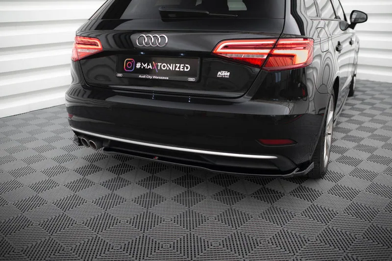 Tagumised küljesplitterid — Audi A3 Sportback 8V Facelift (2016–2020)