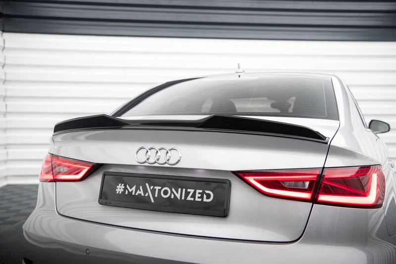 Spoiler cap 3D — Audi A3 / A3 S-Line / S3 Sedan 8V (2013–2020)