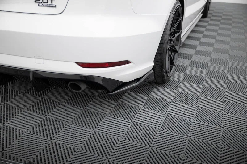 Rear side splitters V.2 — Audi A3 Sedan 8V Facelift (2016–2020)