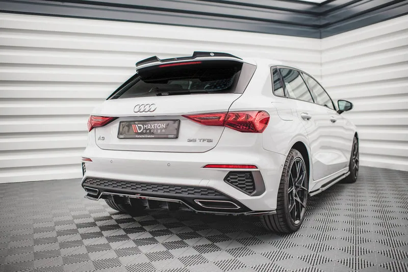 Tagasplitter püsttugedega — Audi A3 S-Line Sportback 8Y (2020–)