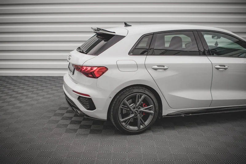 Задние боковые сплиттеры V.1 — Audi S3 Sportback 8Y (2020–)