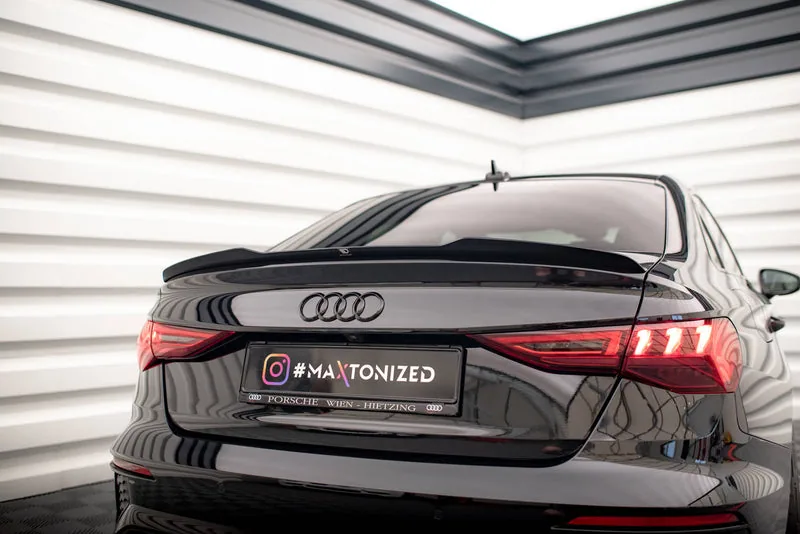 Spoiler cap — Audi A3 / A3 S-Line / S3 / RS3 Sedan 8Y (2020–)
