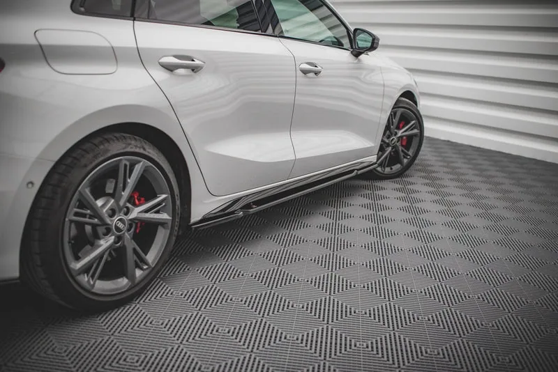 Side skirts V.1 — Audi S3 / A3 S-Line Sportback / Sedan 8Y / 8Y Facelift (2020–)
