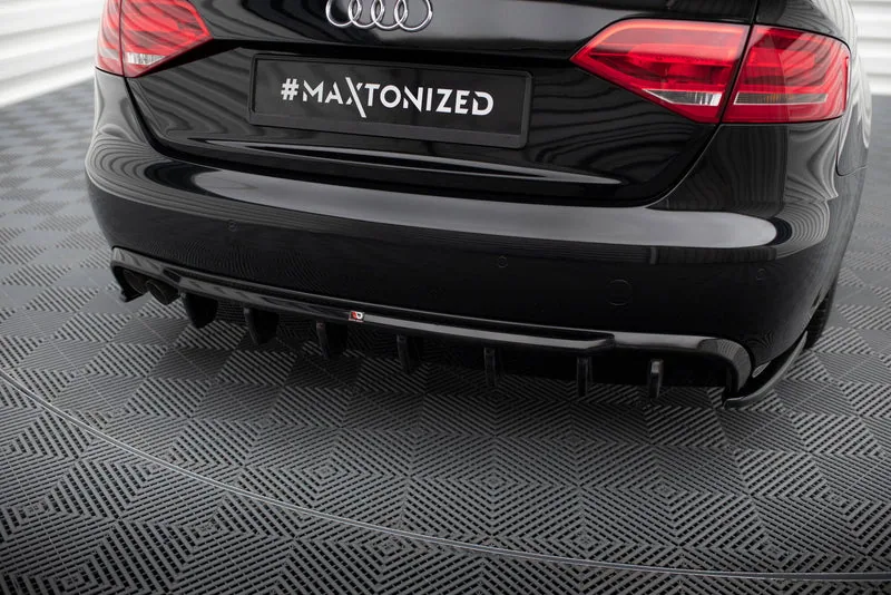 Rear valance — Audi A4 B8 (Single side dual Exhaust version) (2007–2011)