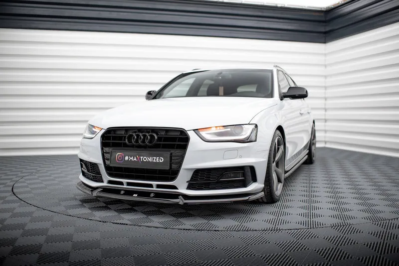 Front splitter V.1 — Audi A4 Competition B8 Facelift (2011–2015)