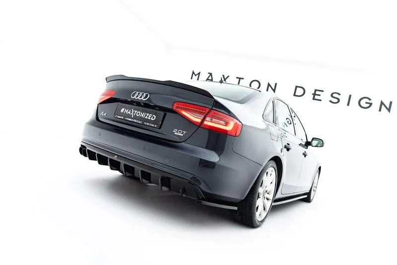 Задние боковые сплиттеры — Audi A4 B8 Facelift (2011–2015)