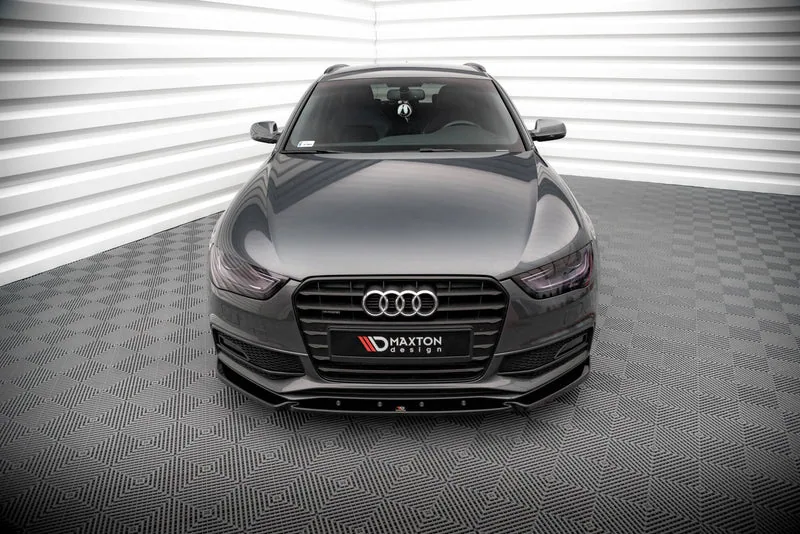 Передний сплиттер V.3 — Audi A4 S-Line / S4 B8 Facelift (2011–2015)