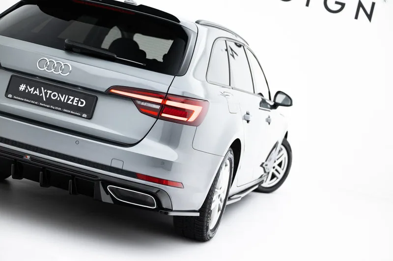 Tagumised küljesplitterid — Audi A4 / A4 S-Line / S4 Sedan / Avant B9 (2016–2019)