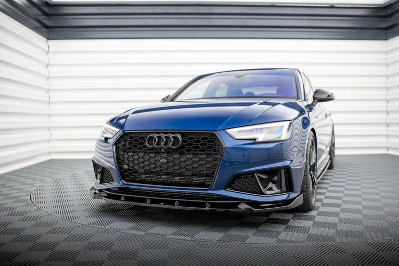Передний сплиттер V.1 — Audi A4 Competition B9 (2020–)