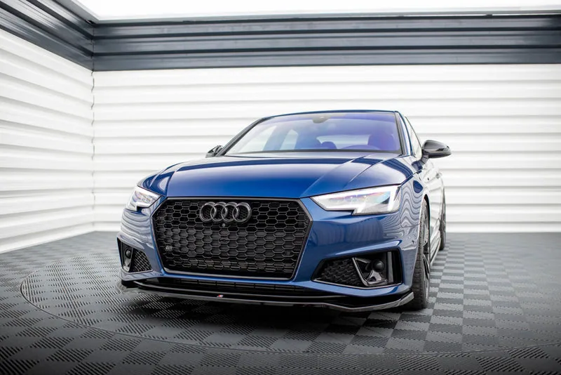 Передний сплиттер V.2 — Audi A4 Competition B9 (2020–)