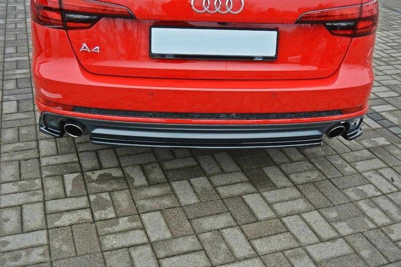 Rear splitter — Audi A4 B9 S-Line (2016–2019)