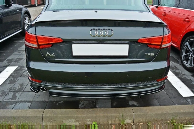 Rear side splitters — Audi A4 B9 S-Line (2016–2019)