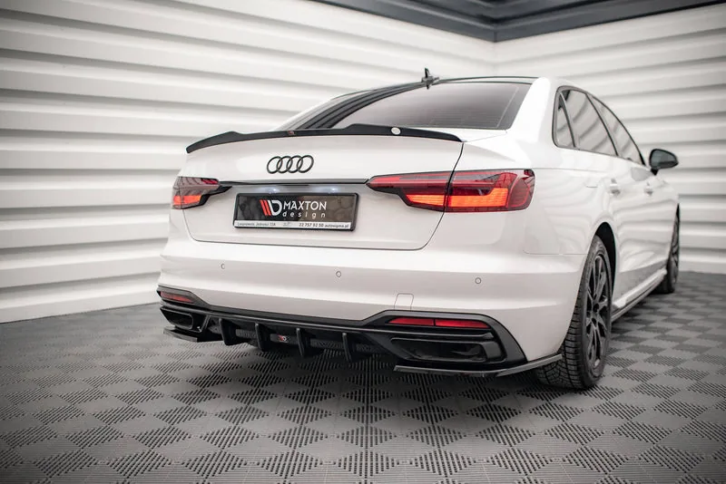 Задний диффузор — Audi A4 Sedan / Avant B9 Facelift (2019–2024)