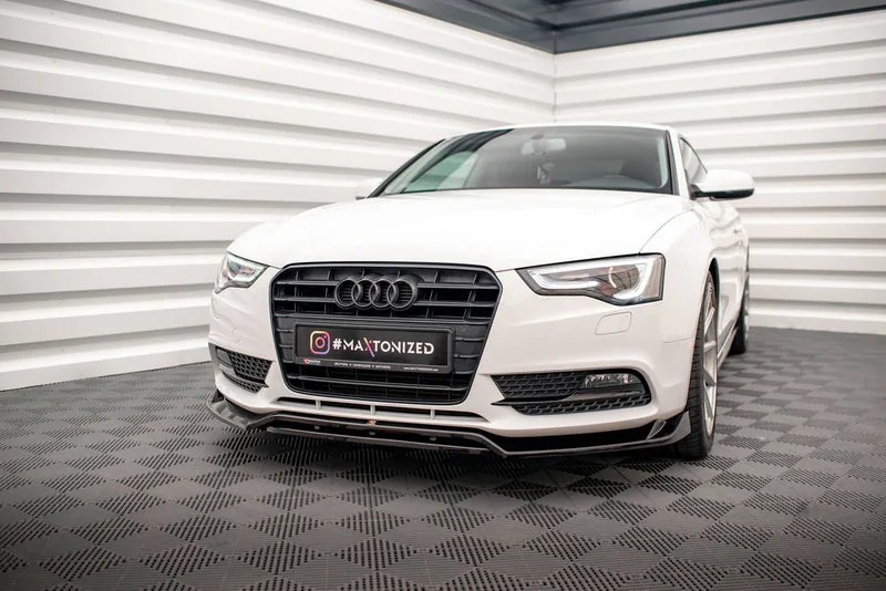 Front splitter V.2 — Audi A5 Coupe / Sportback 8T Facelift (2011–2016)