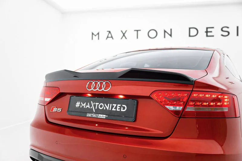Spoiler cap 3D — Audi A5 Sportback S-Line / S5 8T / 8T Facelift (2007–2016)