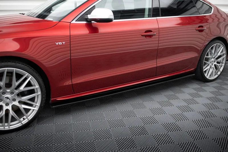 Side skirts — Audi S5 / A5 / A5 S-Line Sportback 8T / 8T Facelift (2007–2016)