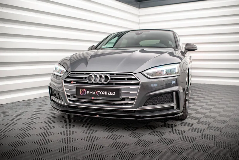 Front splitter V.2 — Audi S5 / A5 S-Line F5 Coupe / Sportback (2017–2019)