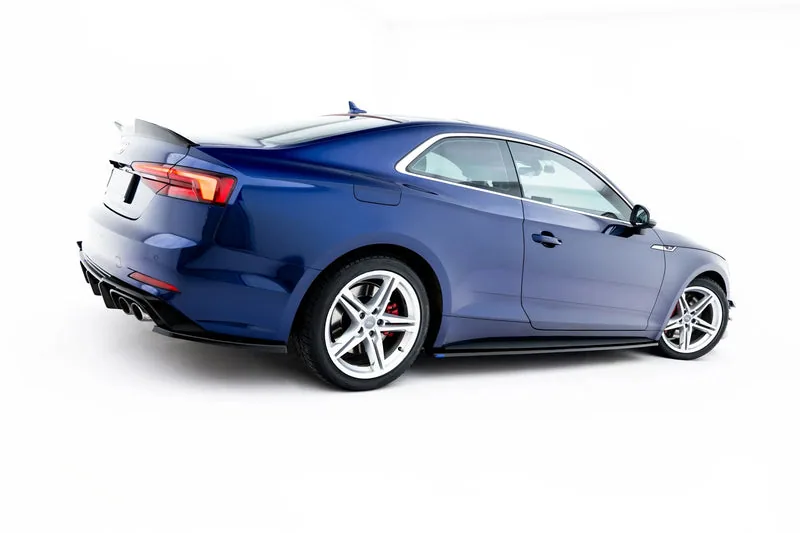 Накладки на пороги V.2 — Audi S5 / A5 S-Line Coupe F5 (2017–2019)
