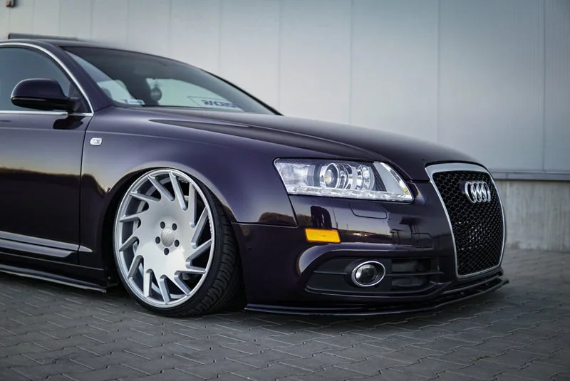 Esisplitter — Audi A6 S-Line C6 Facelift (2008–2011)