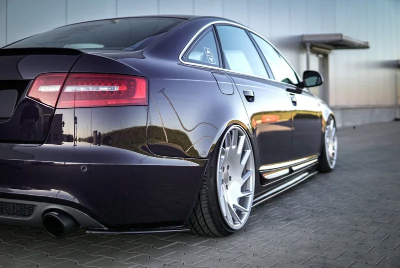 Tagumised küljesplitterid — Audi A6 S-Line C6 / C6 Facelift Sedan / Avant (2004–2008)